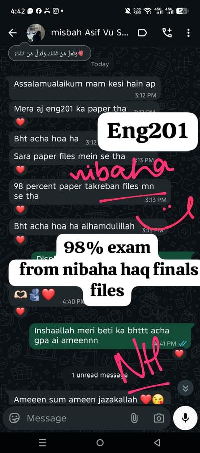 ENG201 98% Finals 2026