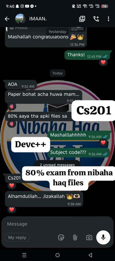 CS201 80% from files