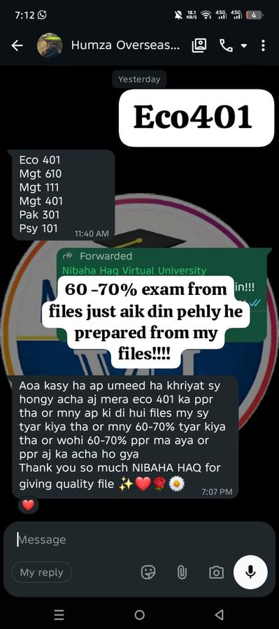 ECO401 60-70% from files