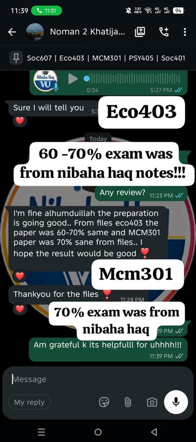 ECO403 60-70% MCM301 70% from files