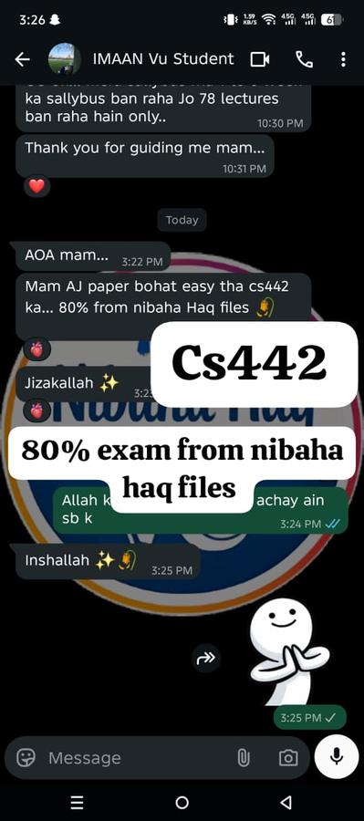 CS442 80% from files