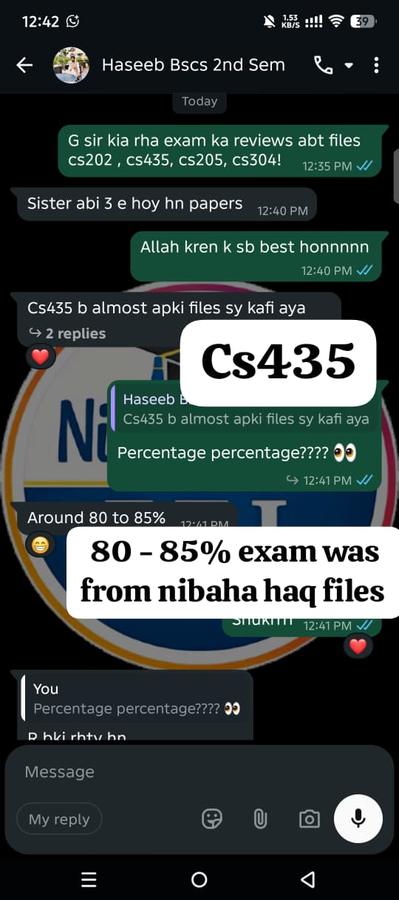 CS435 80-85% from files